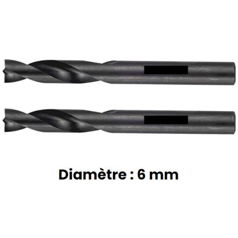 Facom - Forets à dépointer diamètre 6mm - 225.6J2 - Ce produit de marque est neuf.