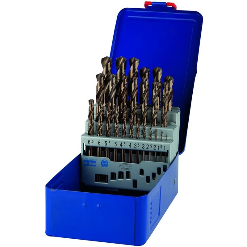 Irwin - 10503730 coffret de forets professionnels en acier rapide 25 pièces coffret inclus