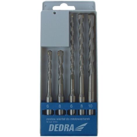 Forets béton dedra 0703 SDS Plus 5 pièces