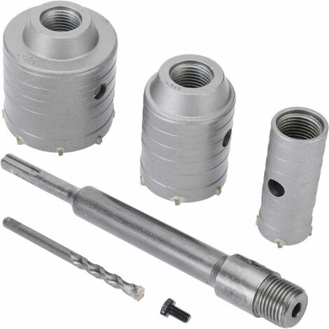 Forets de scie cloche SDS Plus pour béton, ciment, pierre, mur - 65 mm, 50 mm, 30 mm