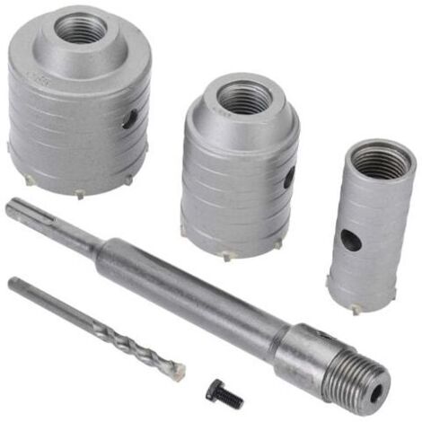 Forets de scie cloche SDS Plus pour béton, ciment, pierre, mur - 65 mm, 50 mm, 30 mm