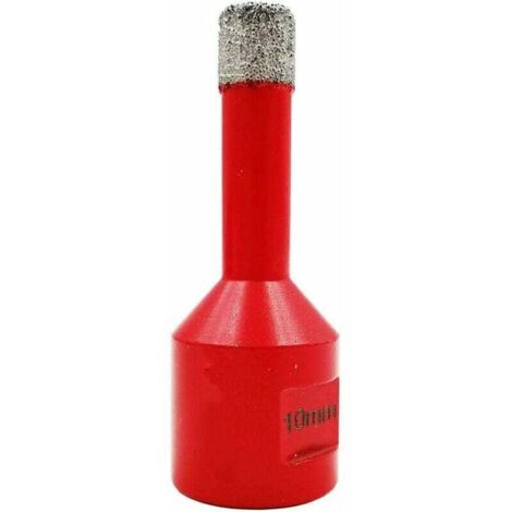 Forets Diamant 10mm Trépans de Forage avec Filetage M14 pour Perçage à sec en Porcelaine Carrelage Granit Marbre