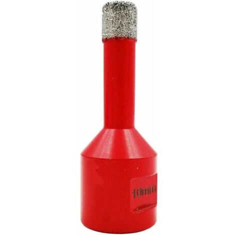 Forets Diamant 10mm Trépans de Forage avec Filetage M14 pour Perçage à sec en Porcelaine Carrelage Granit Marbre