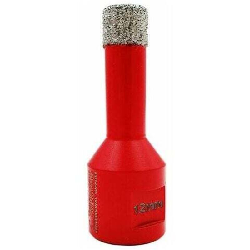 Forets Diamant 12mm Trépans de Forage avec Filetage M14 pour Perçage à sec en Porcelaine Carrelage Granit Marbre