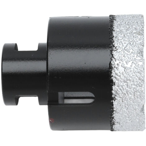 Forets diamantés brasés sous vide pour marbre, trépan M14 noir 50mm pour perçage précis