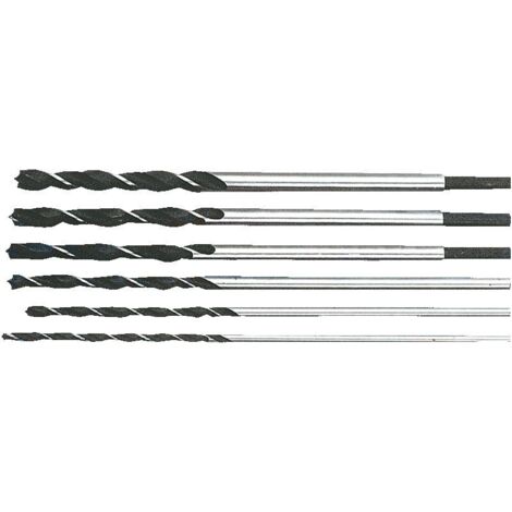 Forets hélicoïdaux à bois 6-14 mm, lot de 6