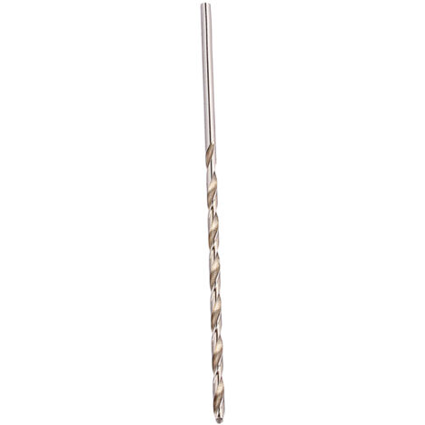 Forets hélicoïdaux extra longs en acier rapide (HSS), diamètre 4 mm, longueur 160 mm, 1 pièce