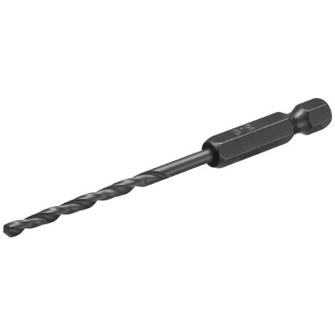 Forets HSS pour métal, bois et plastique ø 3mm. Vague hexagonale STY-STA50018-XJ