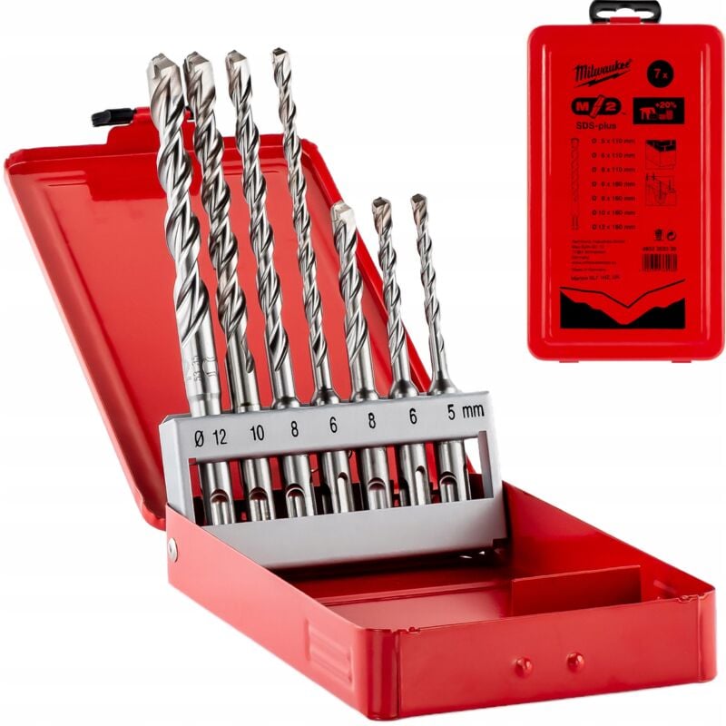 Forets M2 sds Plus - cassette 7 pcs.