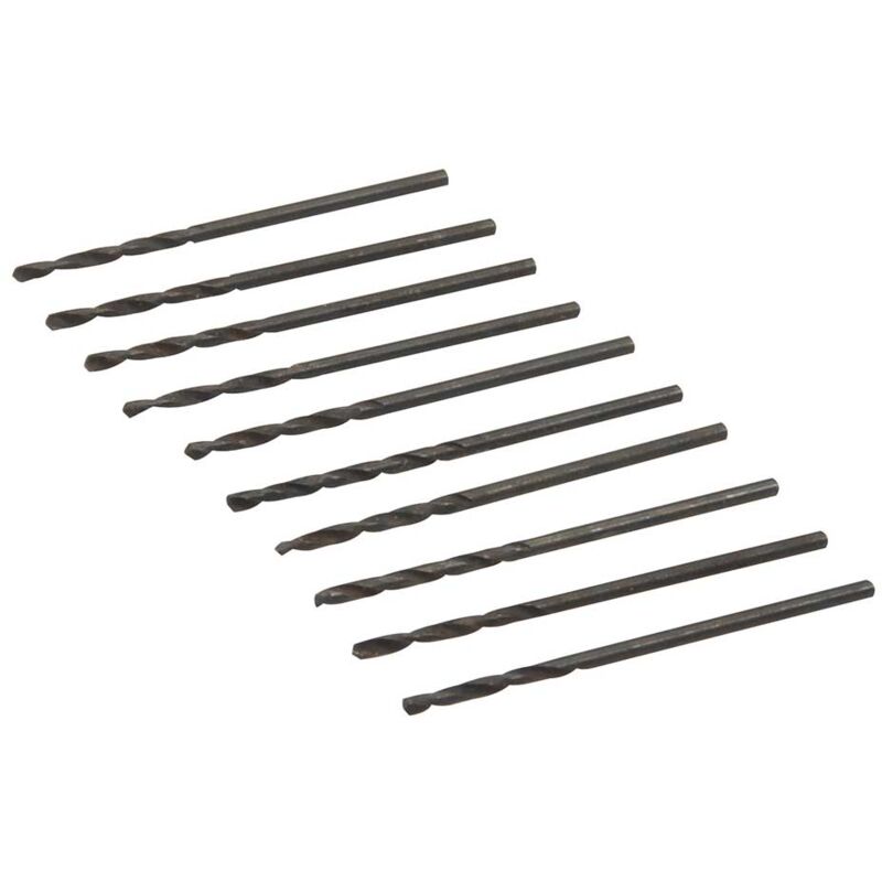 Silverline Foret metal meches cylindriques a metaux hss lamines foretshss : 10 x 1 5 mm