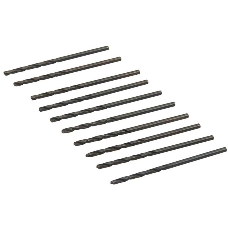 Silverline Foret metal meches cylindriques a metaux hss lamines foretshss : 10 x 2 mm