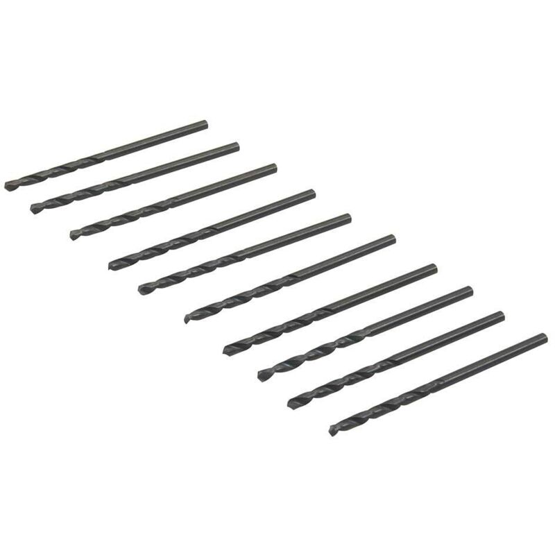 Silverline Foret metal meches cylindriques a metaux hss lamines foretshss : 10 x 2.5 mm