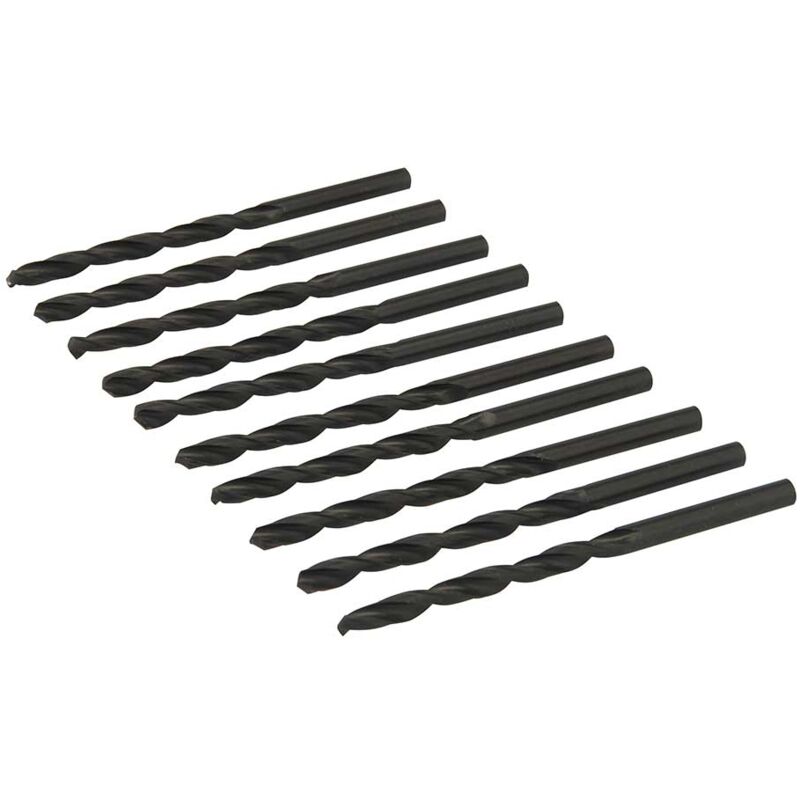 Silverline Foret metal meches cylindriques a metaux hss lamines foretshss : 10 x 4.5 mm