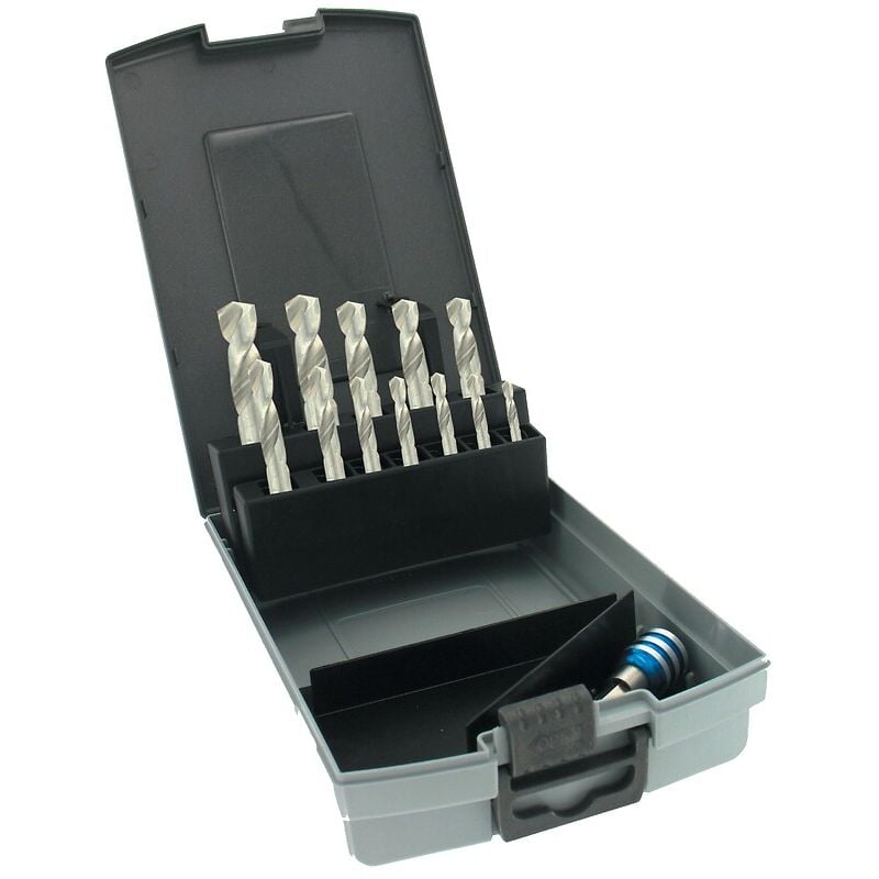 Forets métaux hss queue hexagonale coffret de 12 pièces - TIVOLY