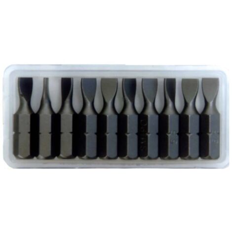 Forets plats SIFER 25,4x5,5 mm C/10 unités professionnelles SB11.08.25