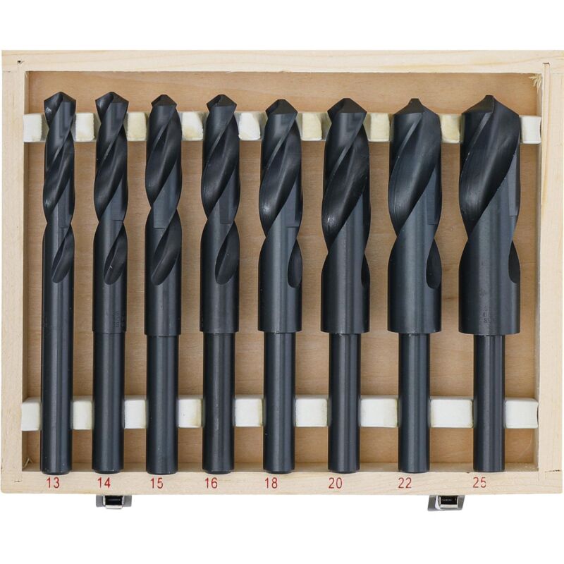 Forets a metaux queue reduite à 13, Ø 13, 14, 15, 16, 18, 20, 22, 25