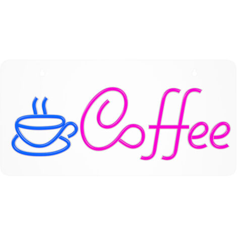 Forever Neon PLEXI LED Coffee Rosa Azul USB