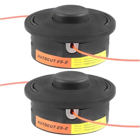 Forever Speed 2 Pièces Tête de Débroussailleuse pour AutoCut 25-2,Tête Débroussailleuse pour FS80 FS81 FS85 FS86 FS87 FS100 FS106 FS108