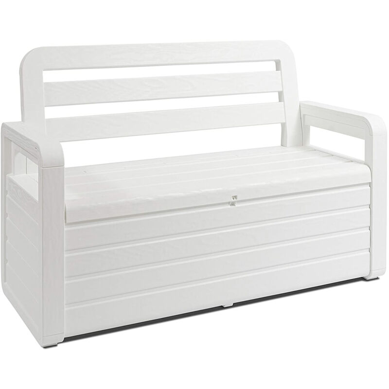 Foreverspring - Banc de rangement en résine