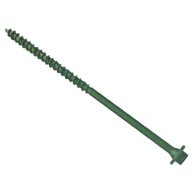 FFTF7200 Hexagonal/TORX Compatible Timber T30 Screws Green 7x200mm Tub 50 FORTF7200 - Forgefix