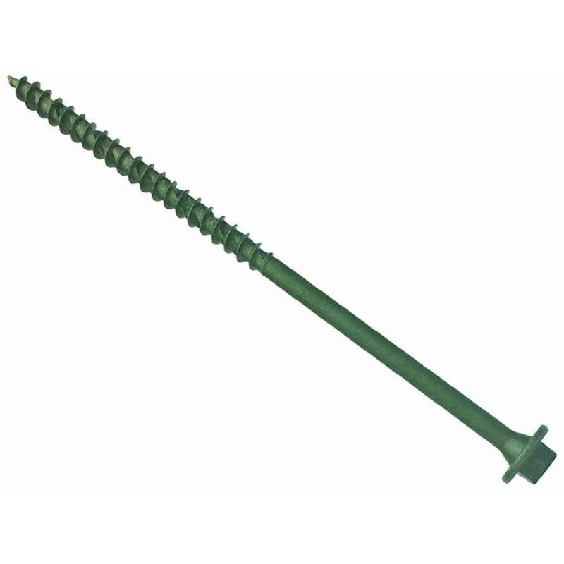 Forgefix - Hexagonal/TORX Compatible Timber T30 Screws Green 7x100mm Tub 50 FORTF7