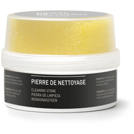 Forge Adour – Pierre de nettoyage à l'argile blanche pour plancha – Écologique – Nettoyage plaque en fonte émaillée – Facile à utiliser