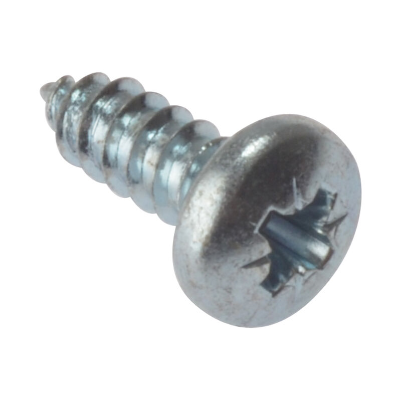 STPP11210ZP Self-Tapping Screw Pozi Compatible Pan Head zp 1.1/2in x 10 Box 200 FORSTP11210Z - Forgefix