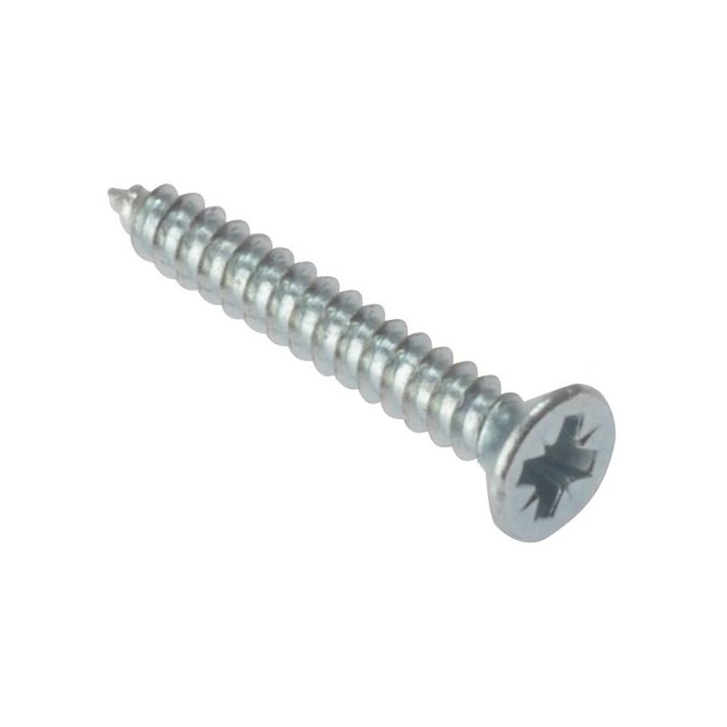Forgefix - STCSK346ZP Self-Tapping Screw Pozi Compatible csk zp 3/4in x 6 Box 200 FORSTCK346Z
