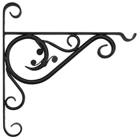 Forged Hanging Basket Bracket - 18" Bracket
