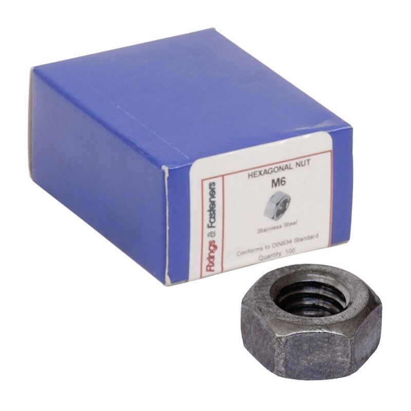 NUT6SS M6 dadi esagonali in acciaio inossidabile