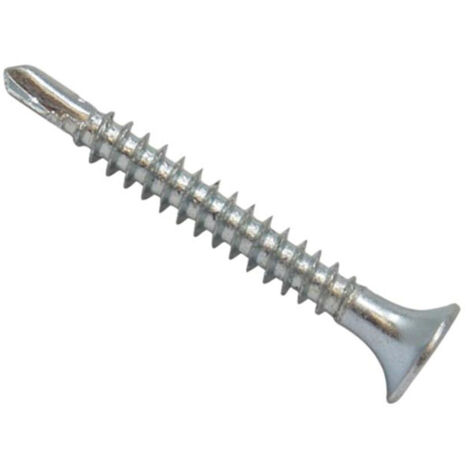 Forgefix 1000 Bulk Drywall Screws Phillips Bugle Head Zinc Plated