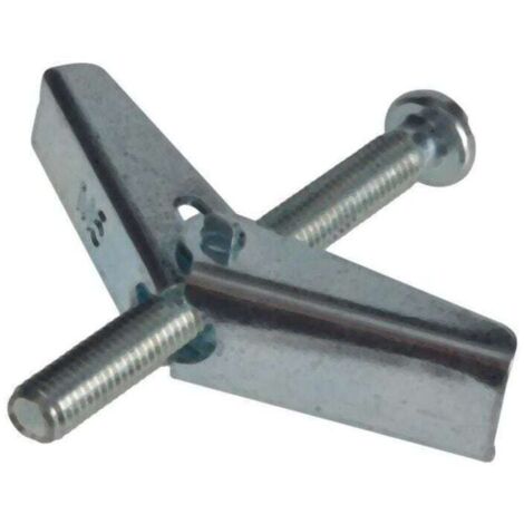 ForgeFix 10TOG5100 Plasterboard Spring Toggle M5 x 100mm Bag 10 FORTOG5100M