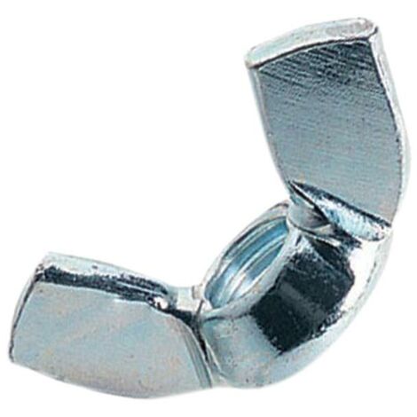 ForgeFix 10WING6 Wing Nut ZP M6 Bag 10 FORWING6M