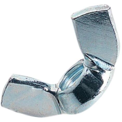 ForgeFix 10WING8 Wing Nut ZP M8 Bag 10 FORWING8M
