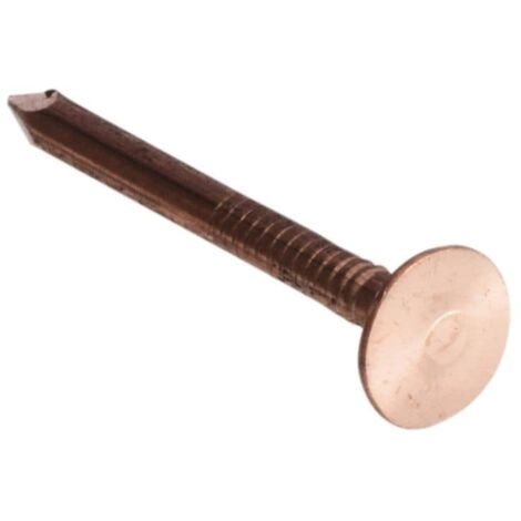 ForgeFix 1NLC38335C Multi-Purpose Clout Nails Copper 38 x 3.35mm (1kg Bag) FORC33538CB1