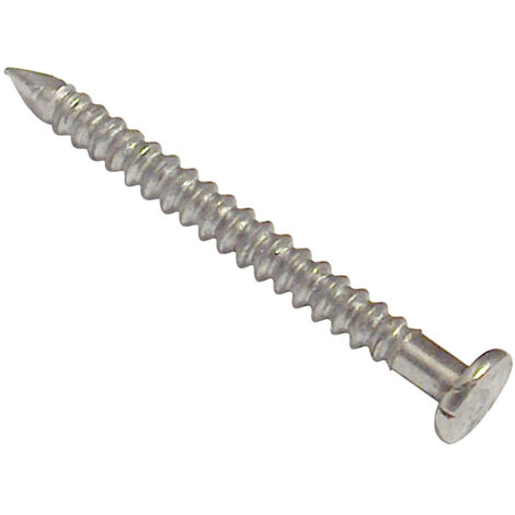 ForgeFix 500NLAR25B Annular Ring Shank Nail Bright Finish 25mm Bag Weight 500g FORAR25B500
