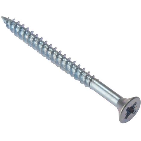 ForgeFix CSK128ZP General Purpose Pozi Compatible Screw CSK TT ZP 1/2in x 8 Box 200 FORCSK128Z