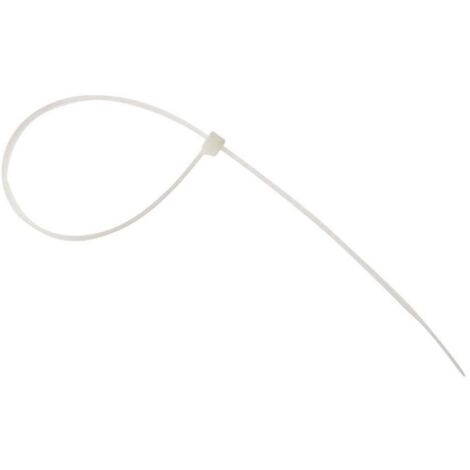 ForgeFix CT36848N Cable Tie Natural/Clear 4.8 x 368mm (Bag 100) FORCT36848N