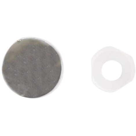 ForgeFix Domed Cover Cap Chrome Coloured No. 6-8 Bag 25 FORPDT5M