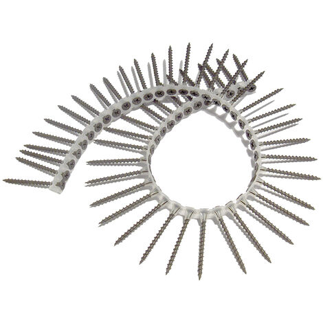 ForgeFix DWS25BPC Drywall Collated Screw Phillips Bugle Head SCT 3.9 x 25mm Box 1000 FORDWS25BPC