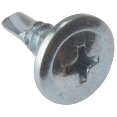 ForgeFix DWSWHSD13 Drywall Screws Wafer Head Self-Drill TFT ZP 4.2 x 13mm Bulk 1000 FORDWSWHSD13