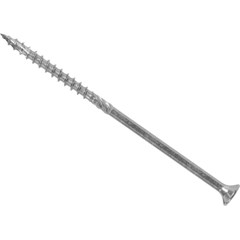 ForgeFix ForgeFast Pozi Compatible Exterior Screws eTech Silver 6.0 x 240mm Box 100