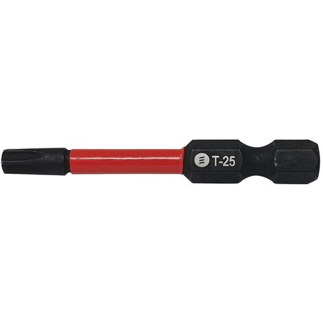 Forgefix ForgeFast TORX Compatible Impact Bit TX25 x 50mm (Card 2)