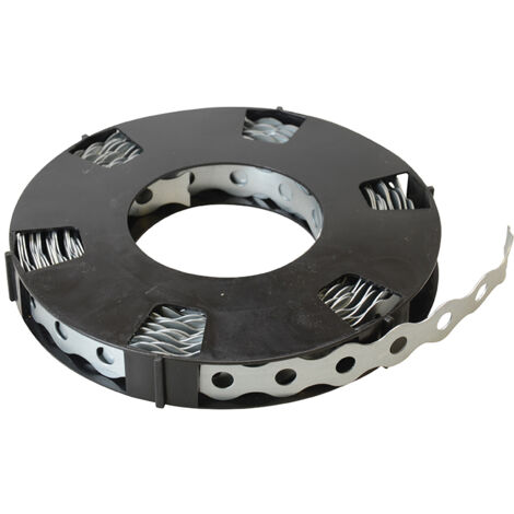 ForgeFix GB17 Contractors Galvanised Fixing Band Medium Duty 17mm x 0.7 x 10m Box 1 FORGB17