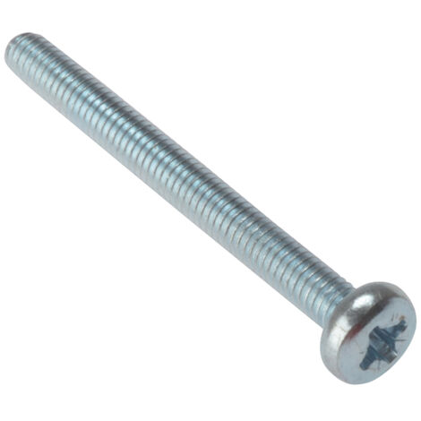 Forgefix Machine Screw Pozi Pan Head ZP M3 x 12mm