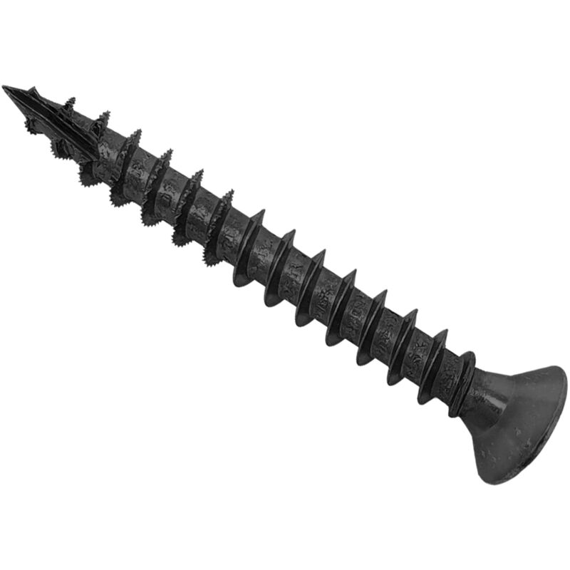 ForgeFix Multi-Purpose Pozi Screw CSK ST Black 4.0 x 40mm ForgePack 20