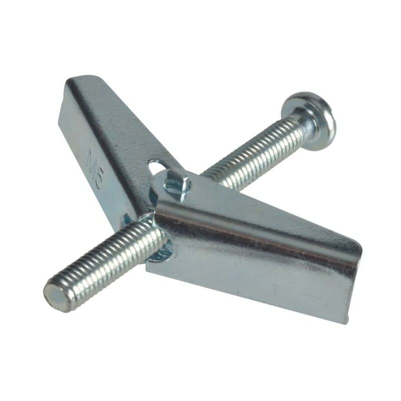 Plasterboard Spring Toggle M3 x 50mm Bag 10 - Forgefix