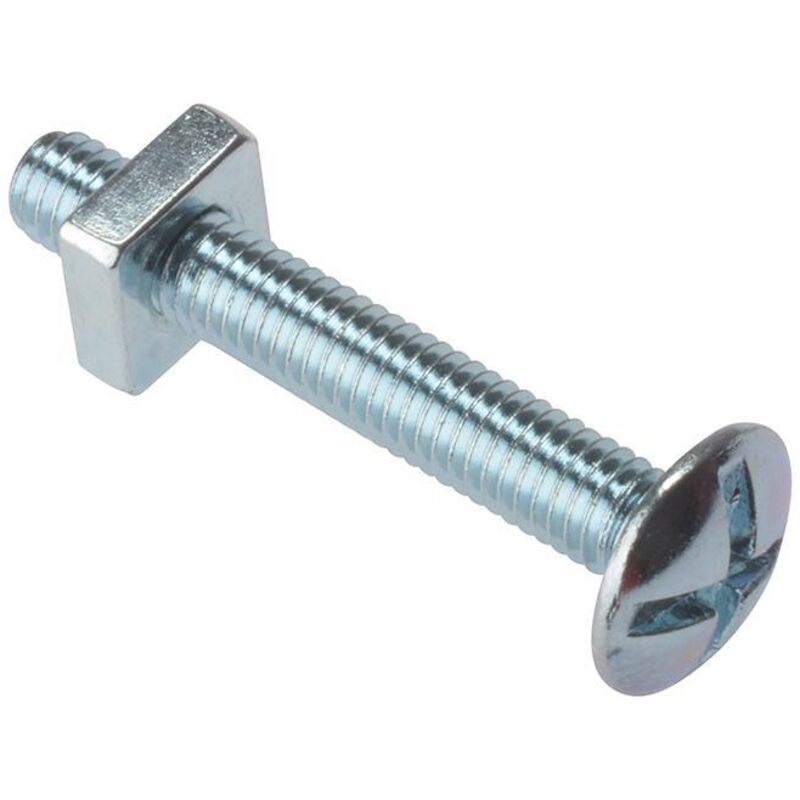 Roofing Bolt zp M8 x 180mm Bag 10 FORRBN8180M - Forgefix