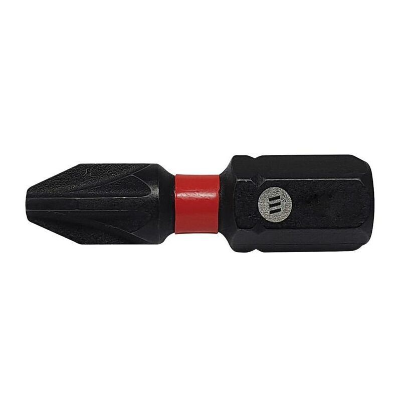 ForgeFast Pozidriv Compatible Impact Bit PZ4 x 25mm (Card 2) - Forgefix