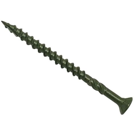 Forgefix Spectre Advanced Deck Pz Compatible Screw Csk Green 4.5 x 60mm Box 200